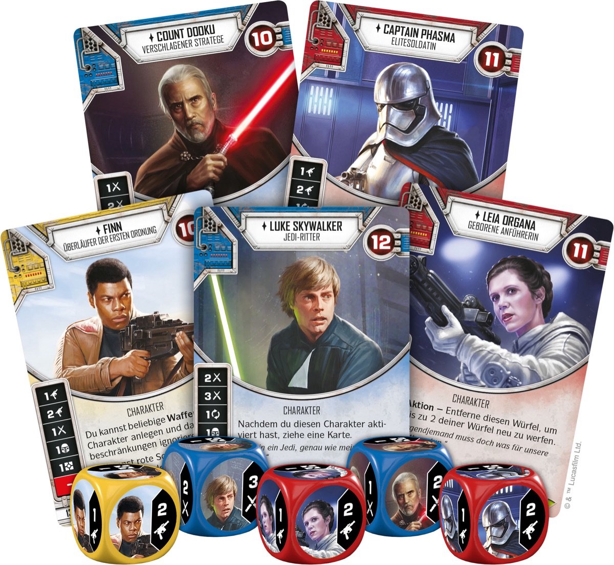 Heidelberger Spieleverlag Star Wars Destiny: Rey Starter-Set, Kartenspiel Board game Role-playing