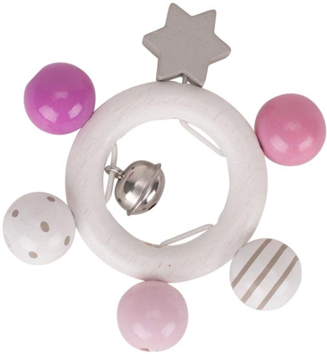 Heimess Touch ring pink, grey, white