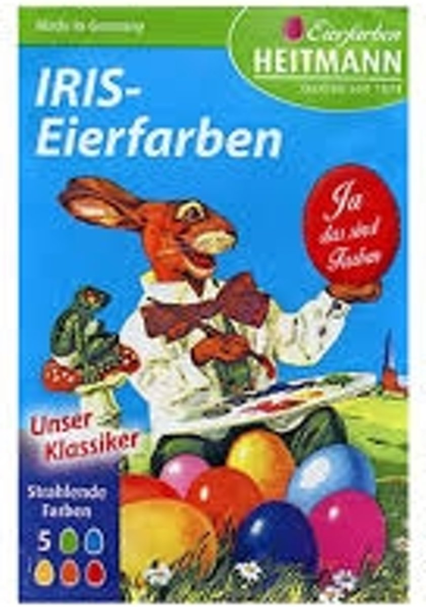 eier verf tabletten 5 kleuren in zakje - Ei kleuren - Pasen