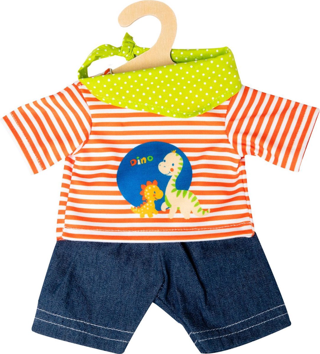 Heless Babypoppenkleding Junior 35-45 Cm Oranje 3-delig