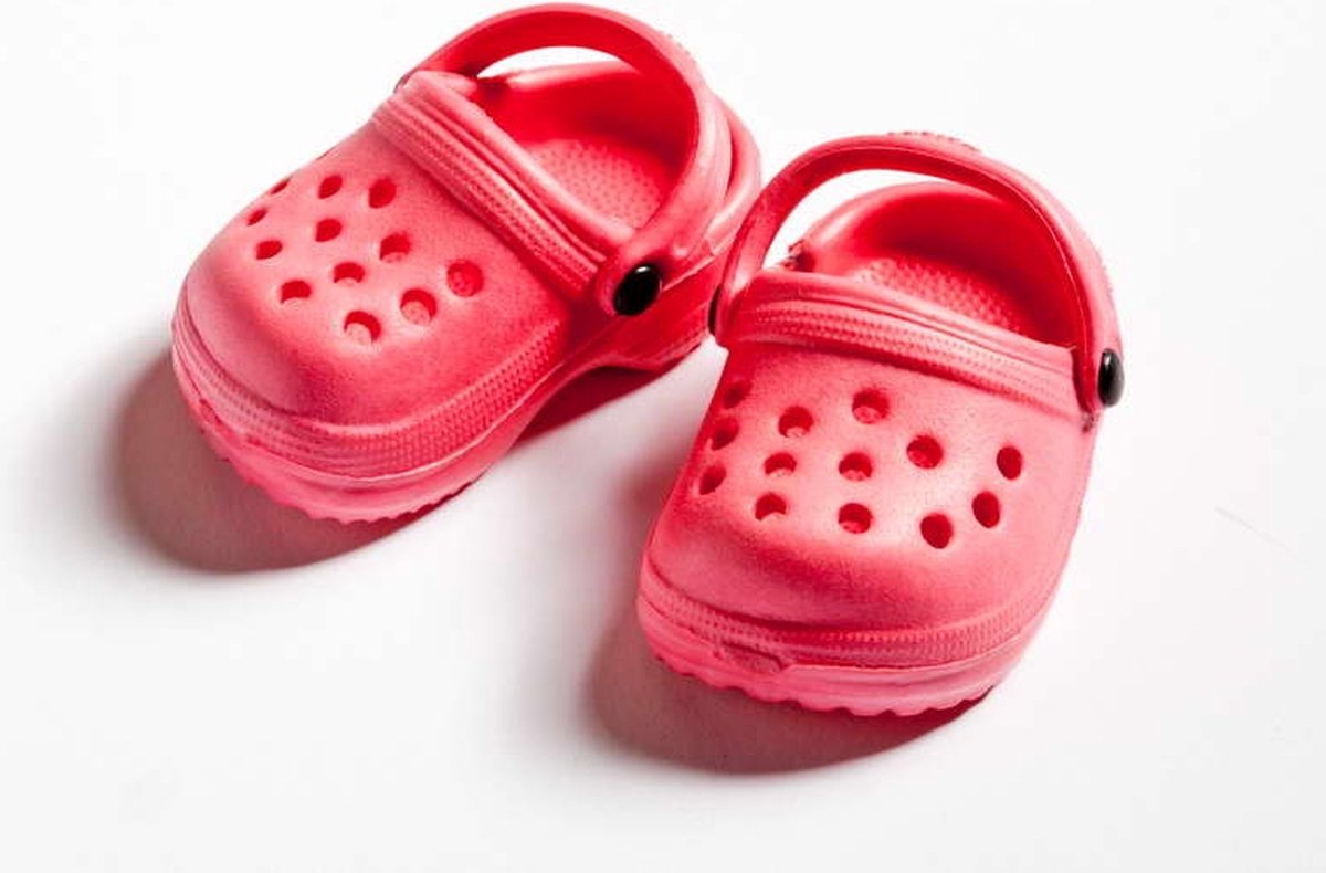 Heless Clogs Voor Poppen Van 28/33 Cm Roze