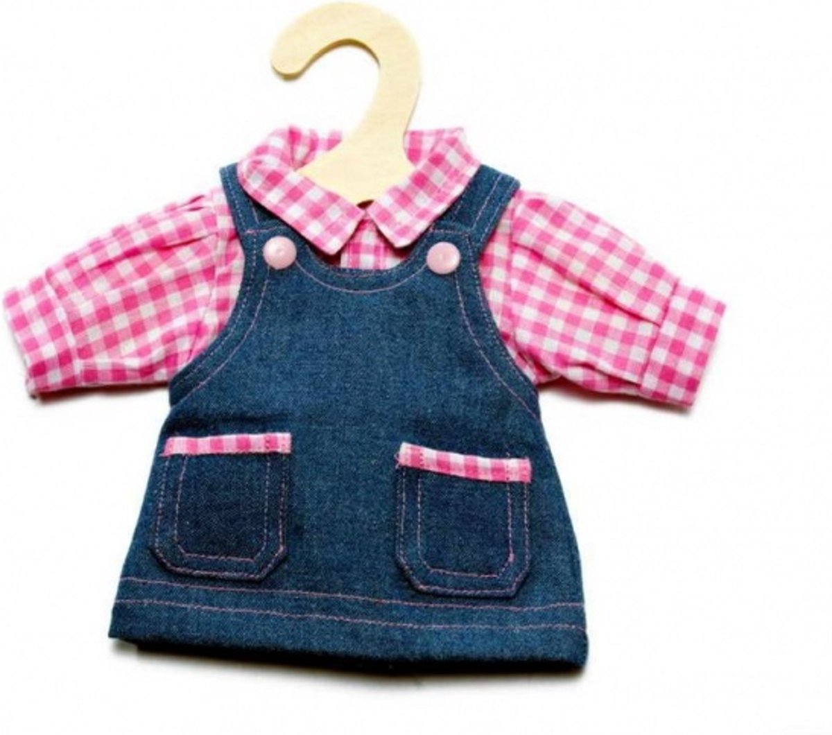 Heless Jeansjurk voor poppen 28-35 cm