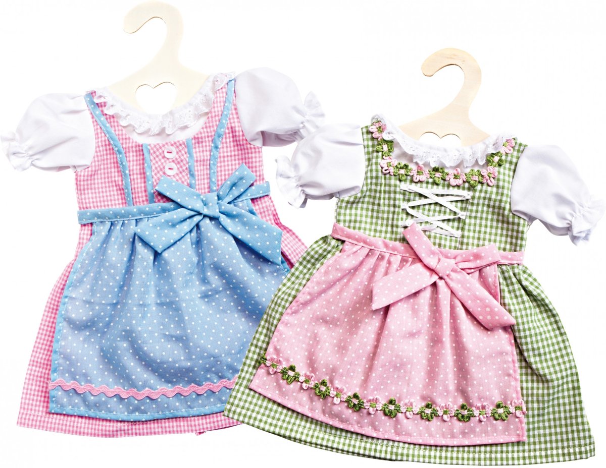 Heless Jurk Dirndl maat 28-33cm