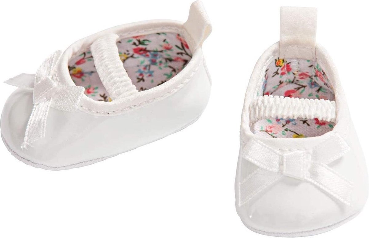 Heless Poppenschoen Ballerinas Wit 38-45 Cm