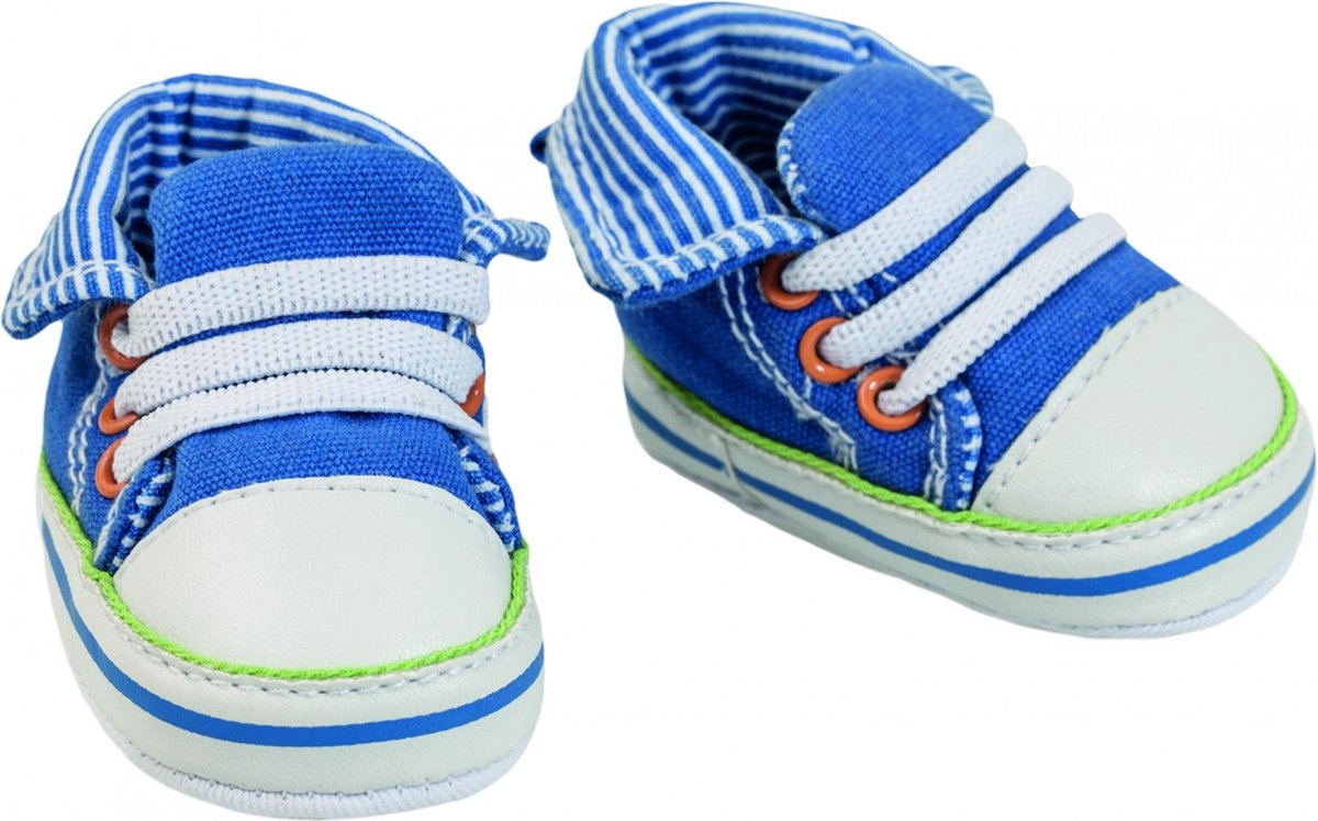   Poppenschoenen Sneaker Meisjes 30-34 Cm Blauw