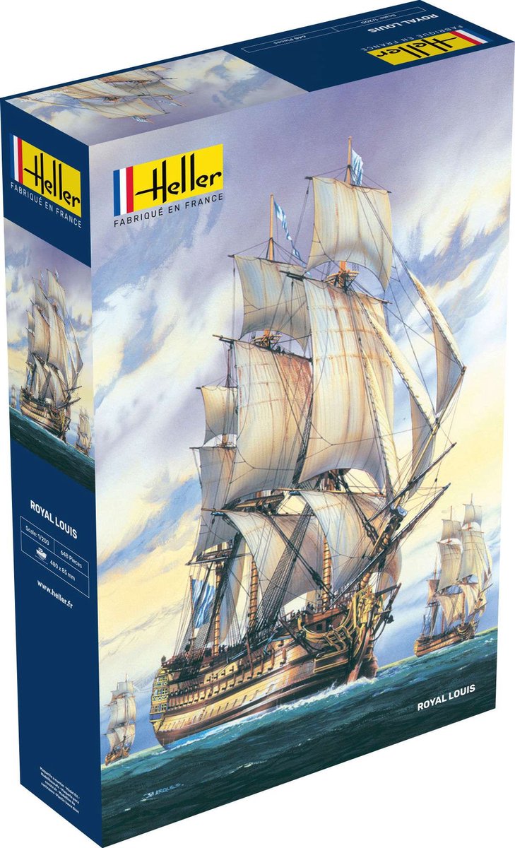 1:200 Heller 80892 Royal Louis Ship  Plastic kit