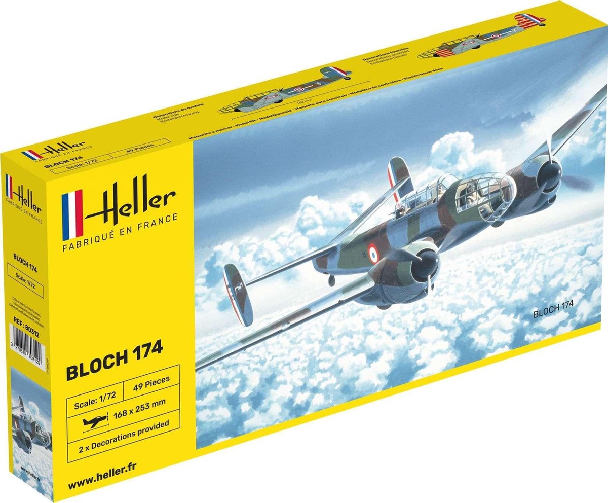 1:72 Heller 80312 Bloch 174 Plastic kit