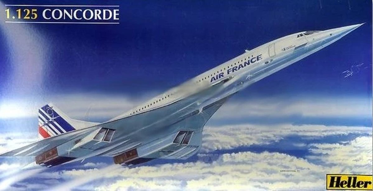 HELLER Concorde 1:125