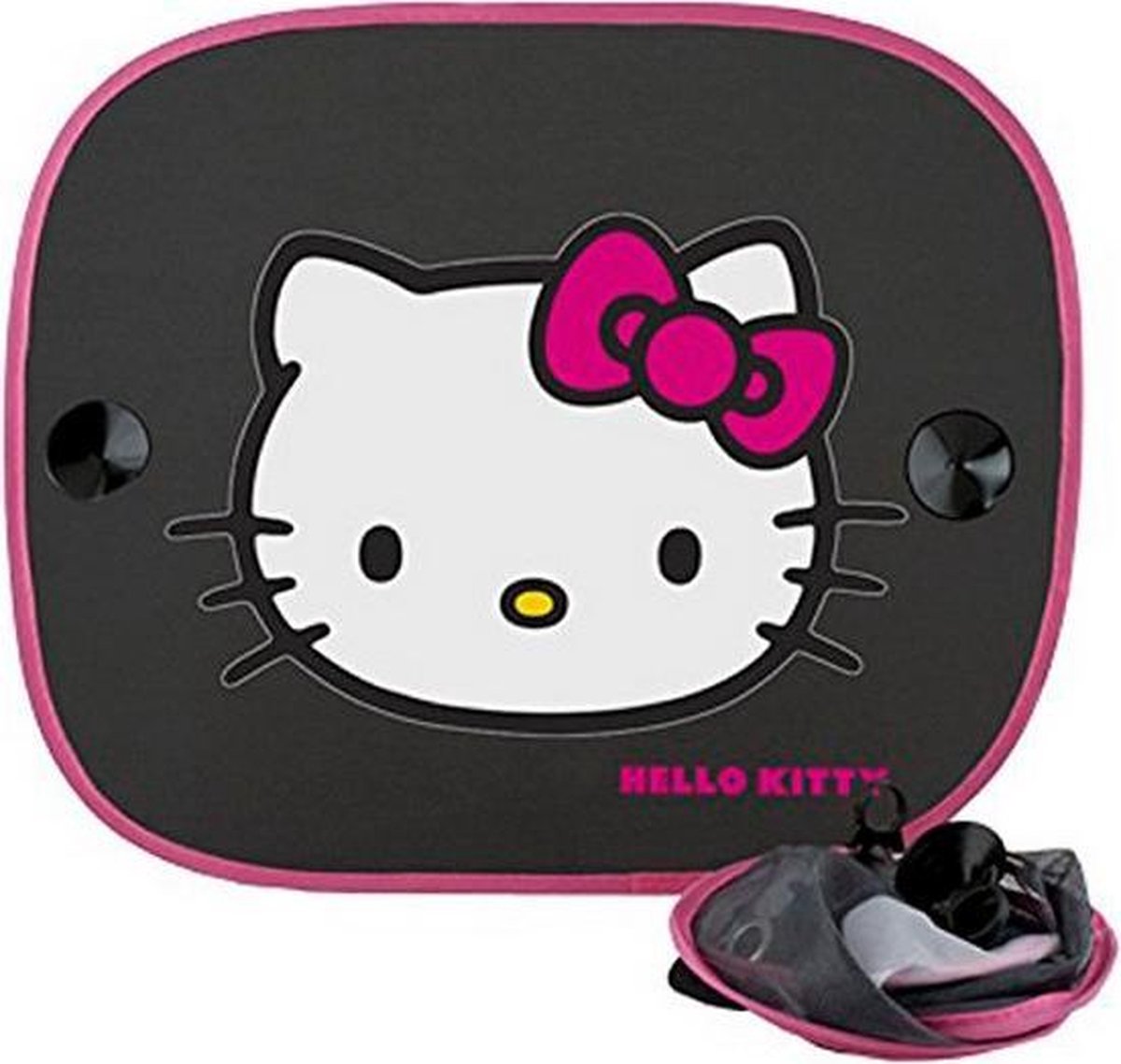 Gordijn voor auto Hello Kitty KIT3014 Kinderen (44 x 36 cm)(2 pcs)