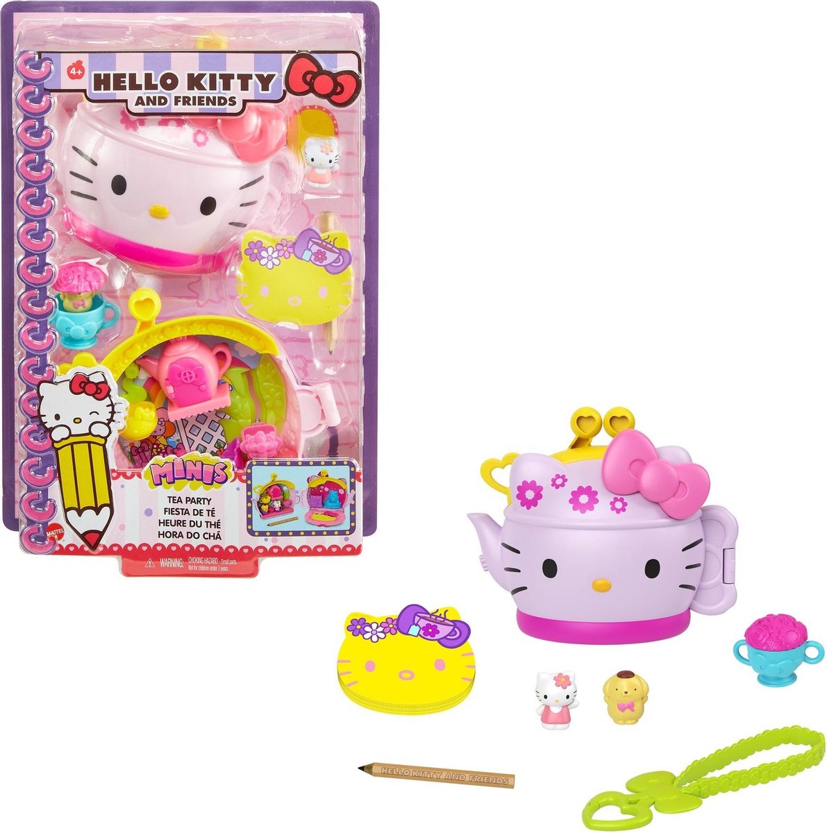 Hello Kitty & Friends - Mini Thee Party - Speelset