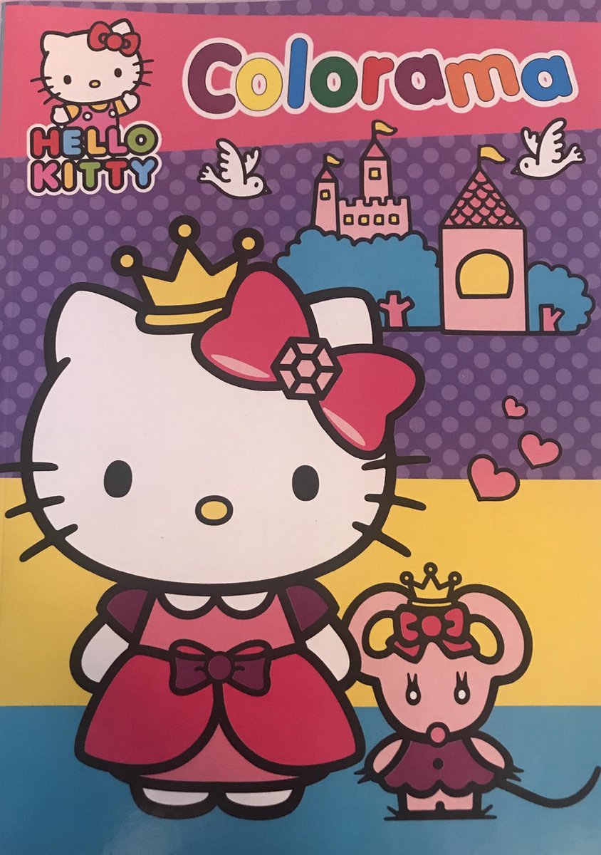 Hello Kitty - Colorama - Kleurboek - Kleuren - 48 Kleurplaten