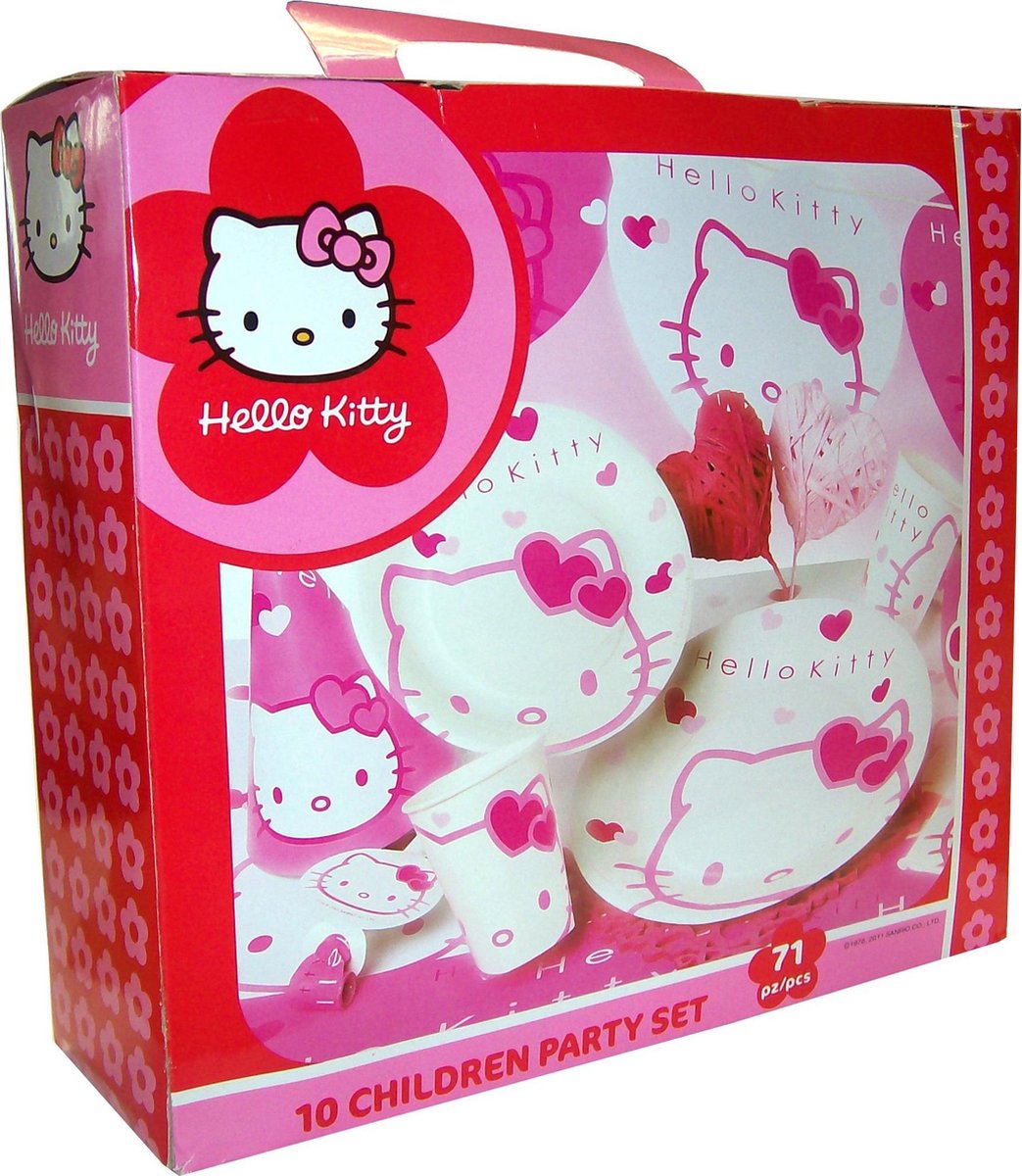 Hello Kitty Feestpakket 71-delig