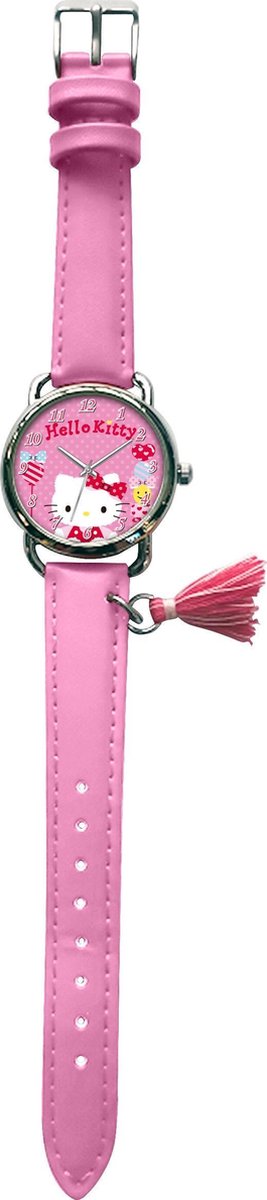 Hello Kitty Horloge Meisjes Kunstleer 24 Cm Roze