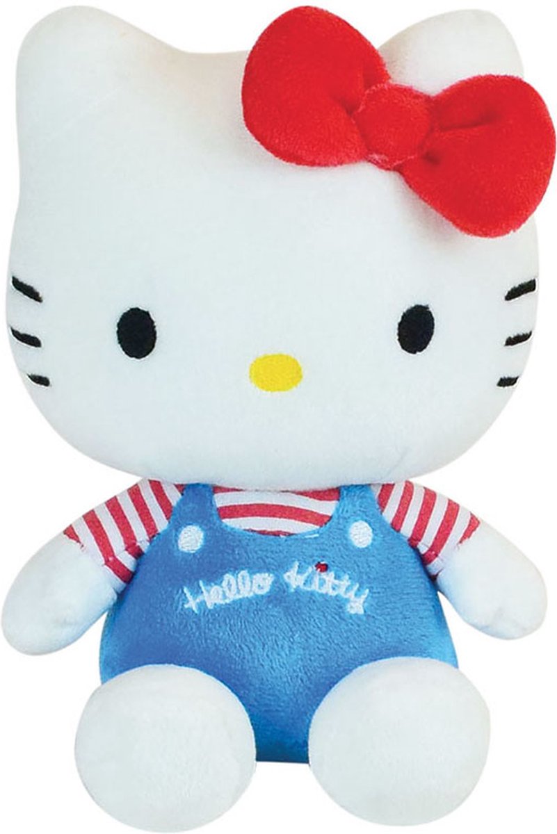 Hello Kitty Knuffel, Happy Birthday - ± 17 cm - Pluche