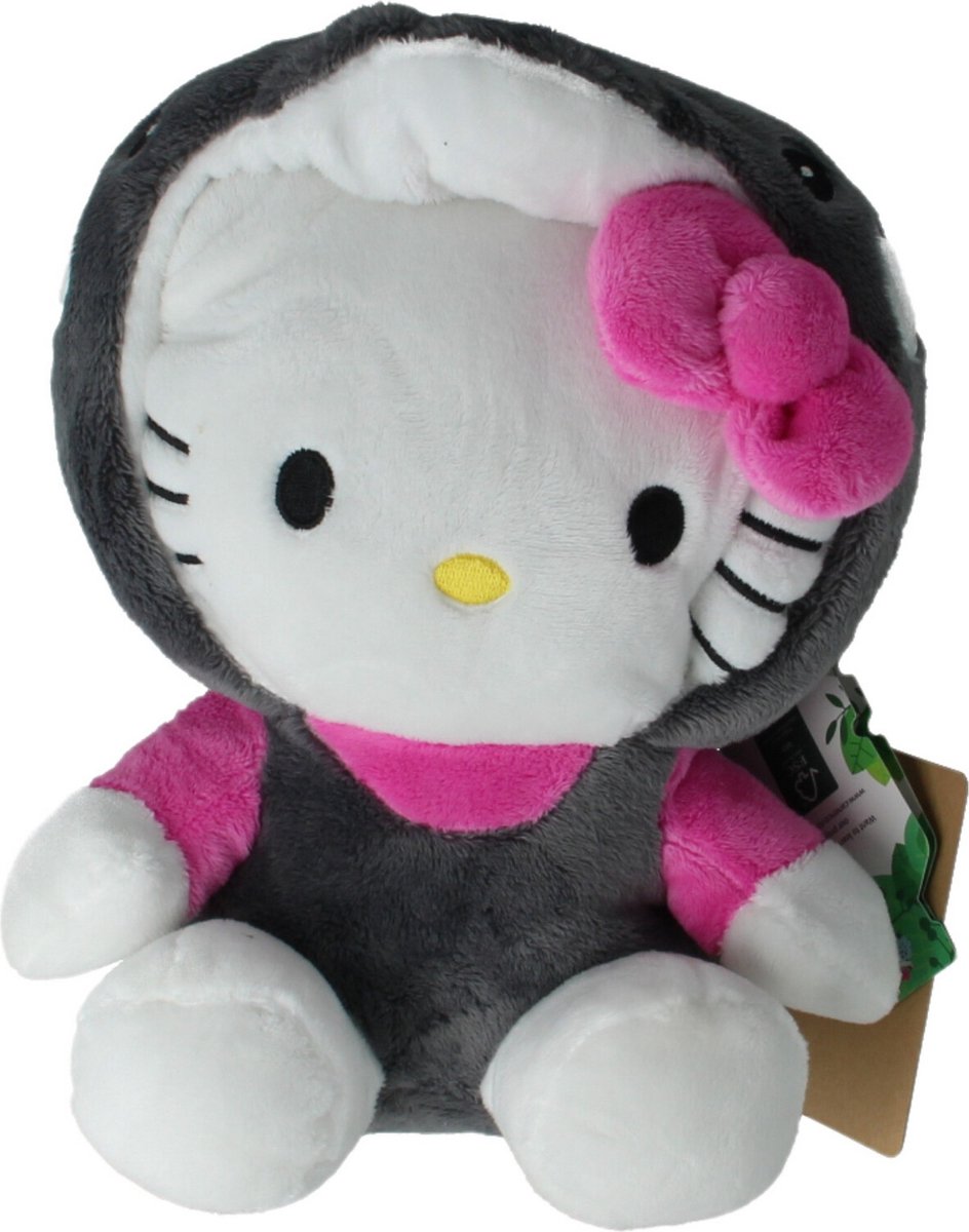 Hello Kitty Knuffel Grijze Dolfijn 20 Cm