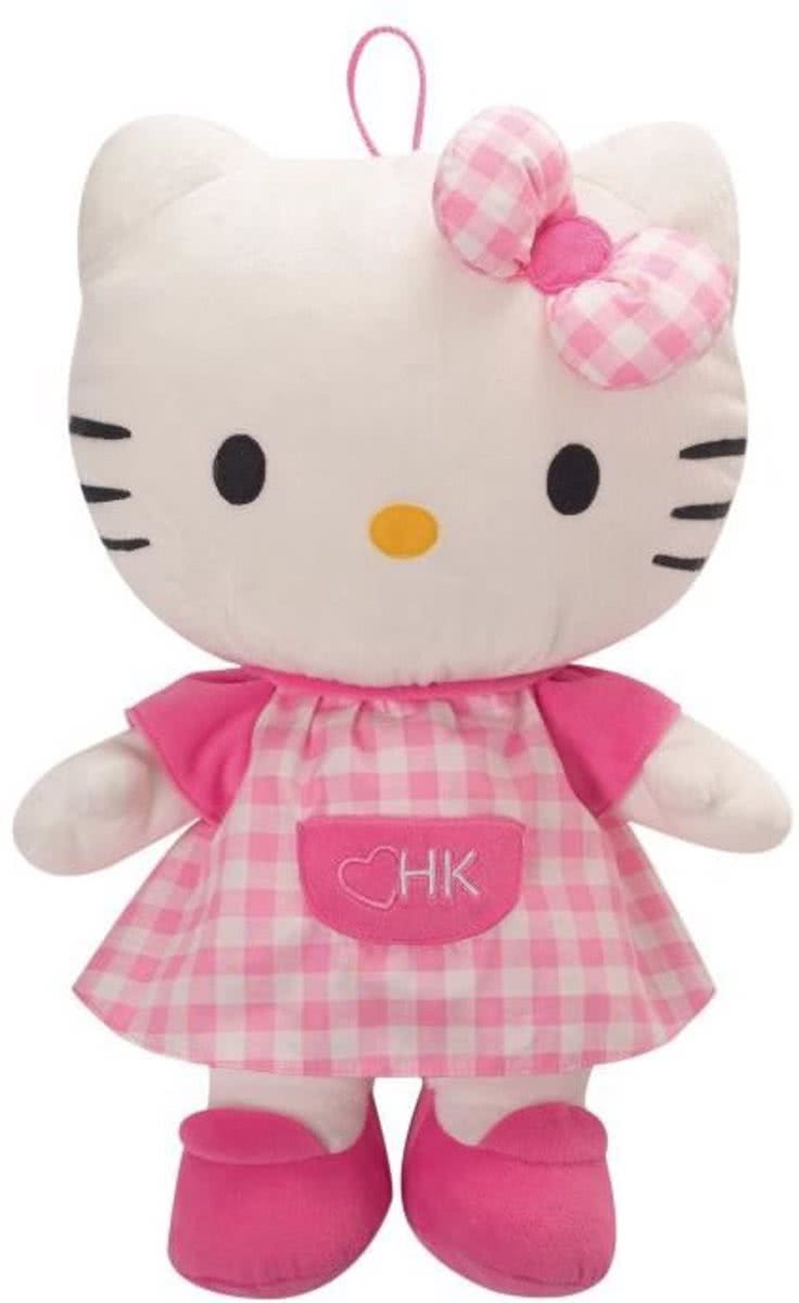 Hello Kitty Knuffel House Pyjama Meisjes Roze 40 Cm