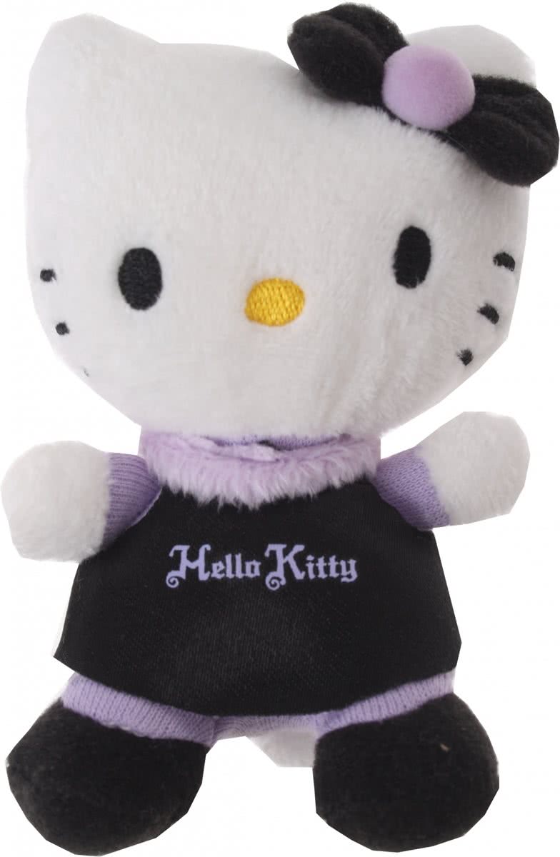 Hello Kitty Knuffel Mini Meisjes Paars 10 Cm