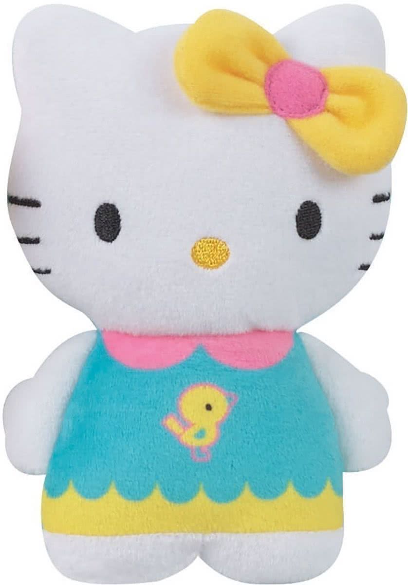 Hello Kitty Knuffel Portemonnee Meisjes Geel 15 Cm