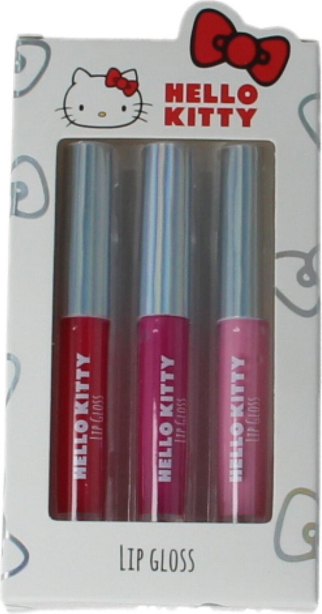 Hello Kitty Lipgloss 3 stuks