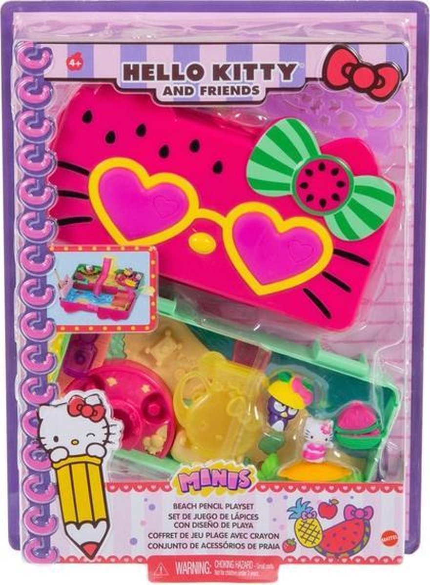 Hello Kitty and Friends - Minis Beach - Penseel Speelset