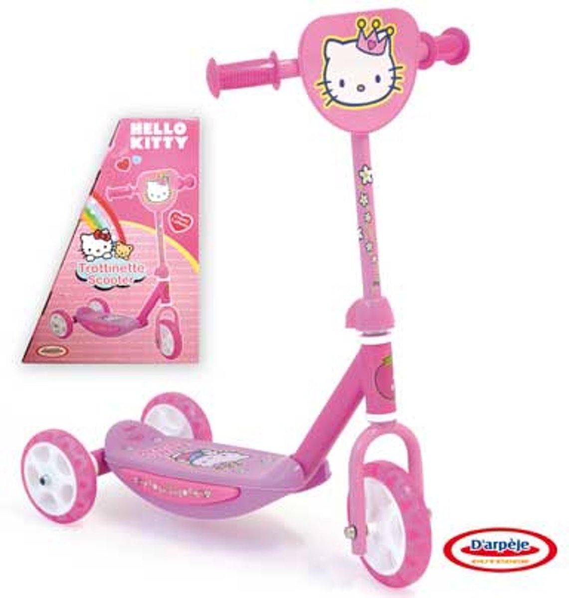 Hello Kitty my first scooter tri step 3 wielen autopet 3wielen trotinette