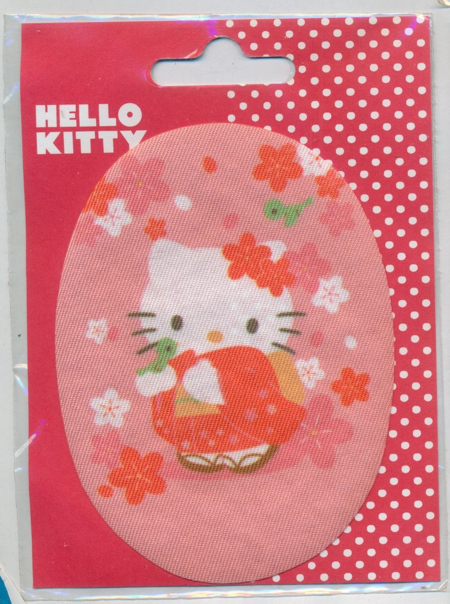 Hello kitty applicatie strijkbaar