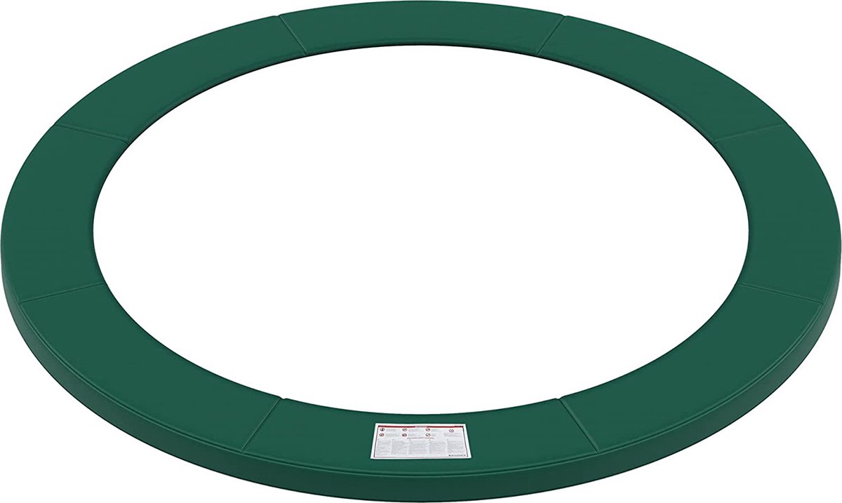 HelloHomy® Trampoline rand afdekking - Trampoline beschermrand - 244cm - Groen