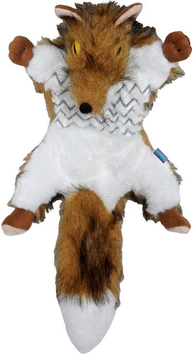 Hemm & Boo Country Fox Road Kill Dog Toy (Mei Vary)