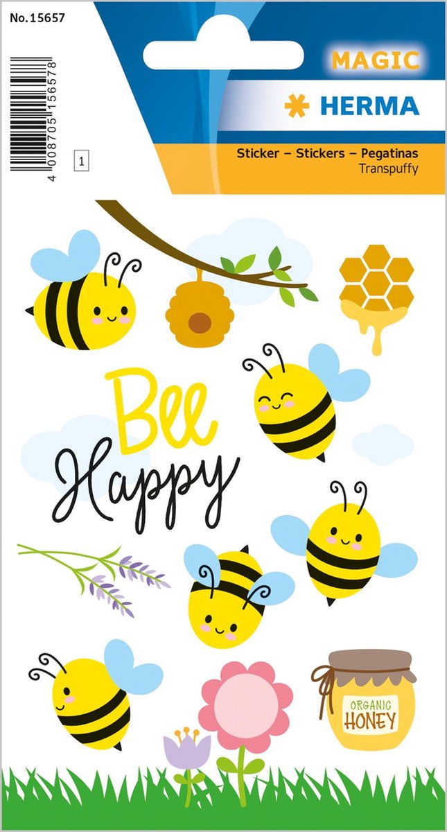 Herma Cute bees stickers