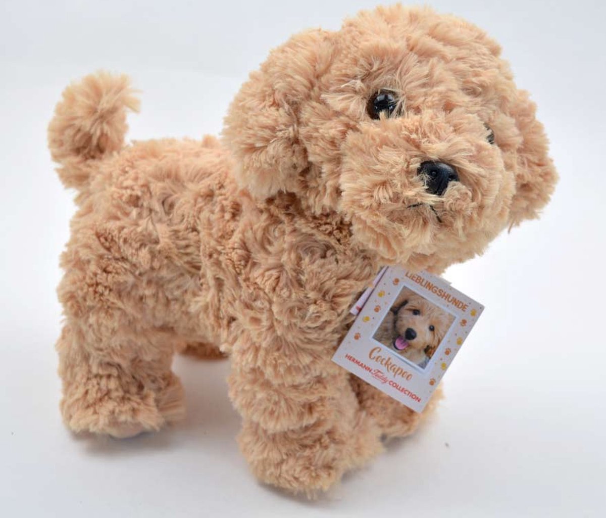 Hermann Teddy Cockapoo hond 23 cm. 919636