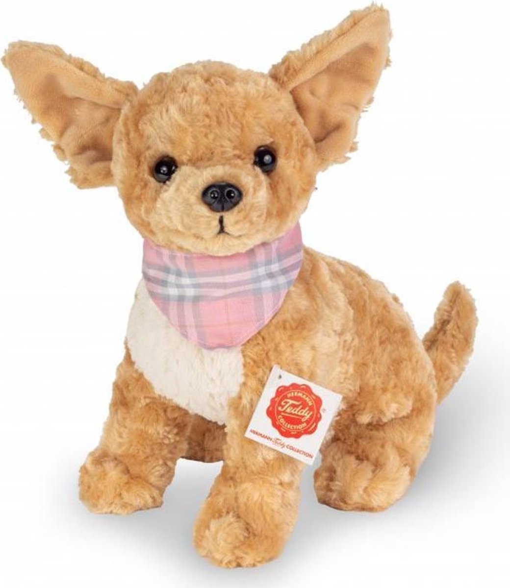 Hermann Teddy Knuffel Hond Chihuahua