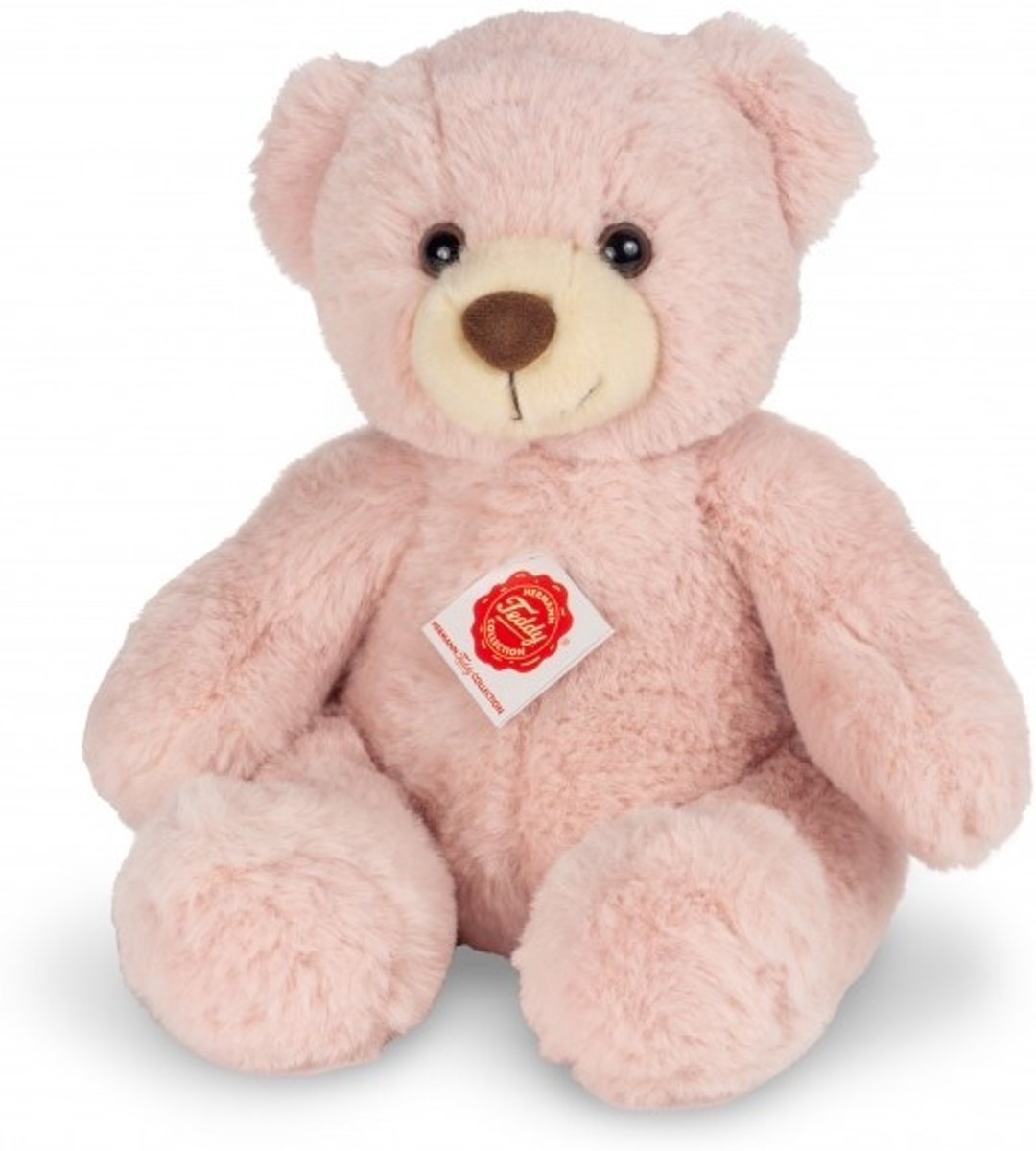 Hermann Teddy Knuffel Teddybeer Dusty Roze 30 cm