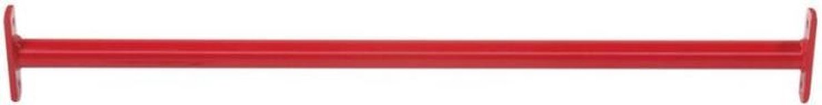   Rood 125 cm + Bevestigingsmateriaal