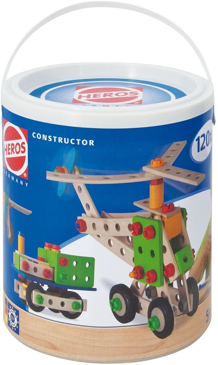 HEROS - HOUTEN BLOKKEN CONSTRUCTOR 120ST