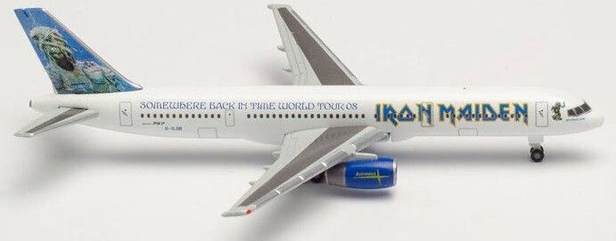 Herpa Boeing vliegtuig 757-200 Iron Maiden Ed Force One Tour 08