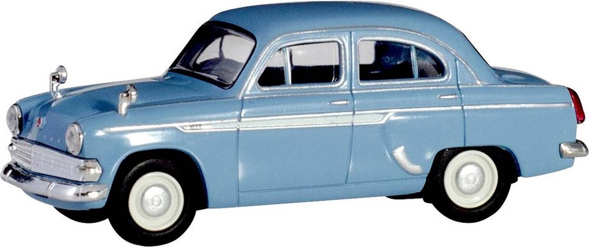 Herpa 02362-004 H0 Moskwitsch 403, pastelblauw