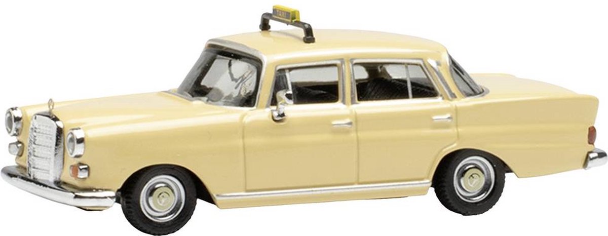 Herpa 095693 H0 Mercedes Benz 200 staartrossen, taxi