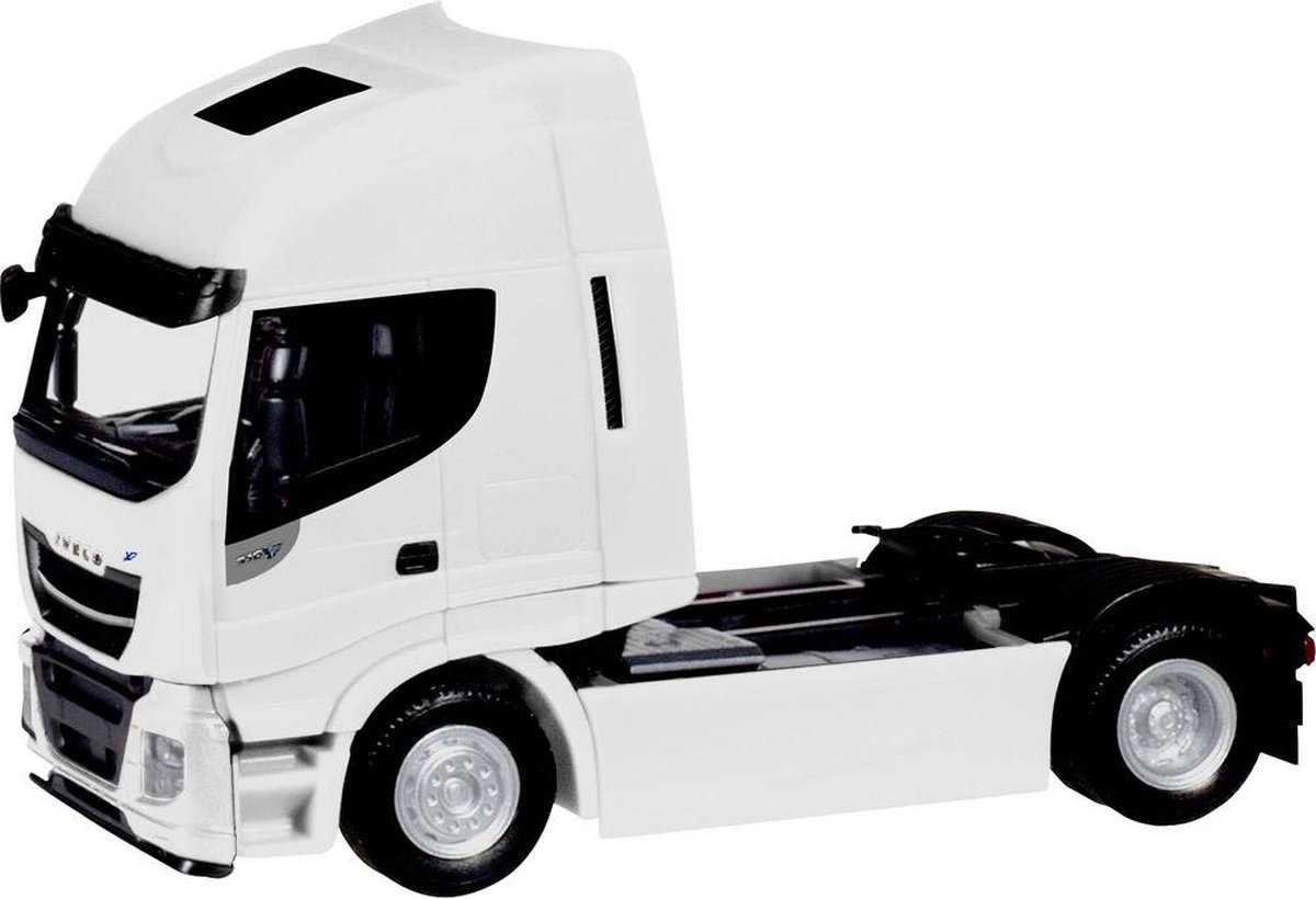 Herpa 309141 H0 Vrachtwagen Iveco Stralis Highway XP, wit