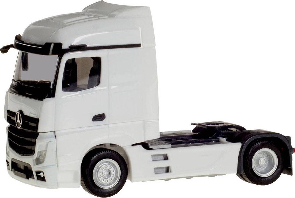 Herpa 309226 H0 Vrachtwagen Mercedes Benz Actros streamspace 2.5, wit