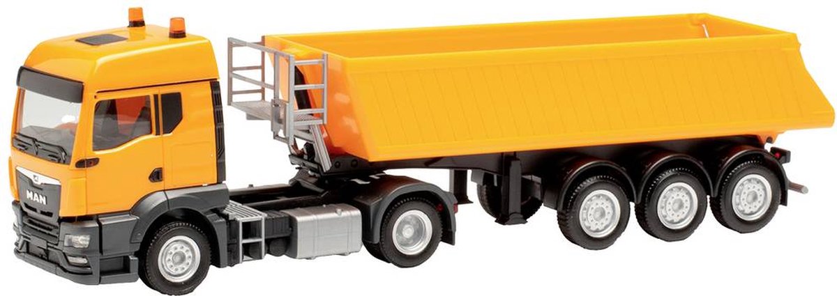 Herpa 314589 H0 Vrachtwagen MAN TGS TM SCHMITZ kanteloplegger