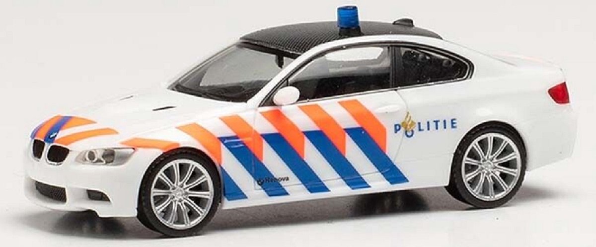 Herpa BMW M3 (E92) Politie (NL) schaal 1:87 lengte 5cm