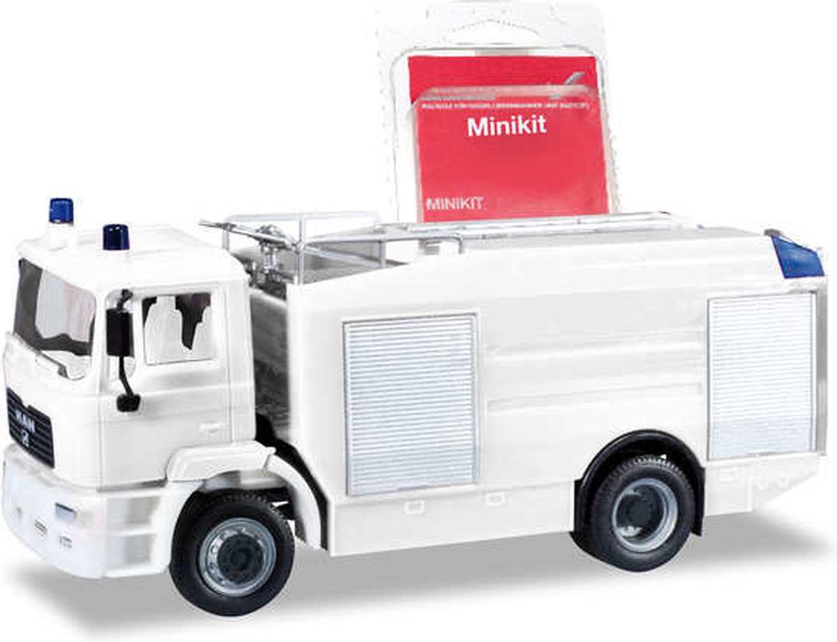 Herpa MAN M 2000 EVO TaLöFzg, wit (Minikit)