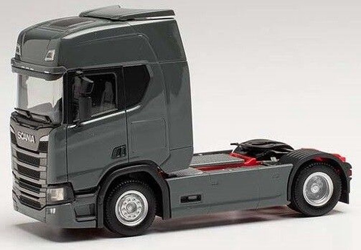 Herpa Scania vrachtwagen CR 20 HD, grijs, 1:87