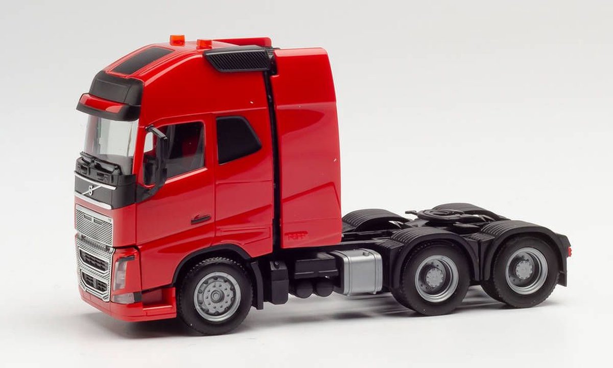 Herpa Volvo vrachtwagen FH Gl.XL 6x4, rood, 1:87