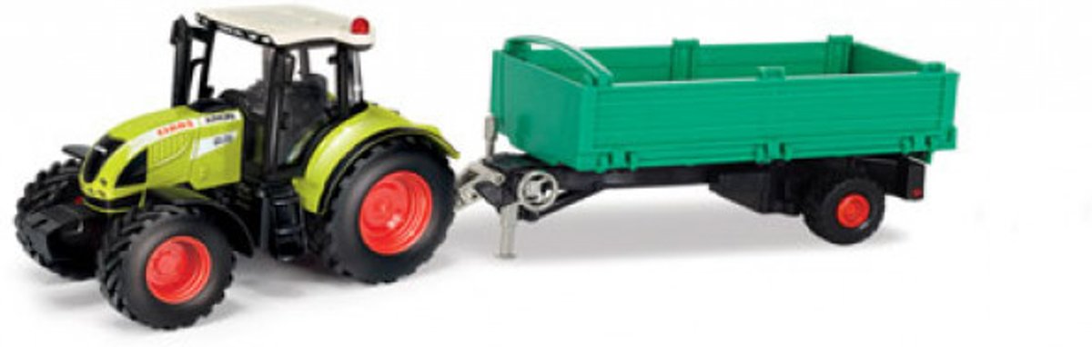 Skip to the beginning of the images gallery Claas ARION 540 Tractor en Aanhanger - schaal 1:32