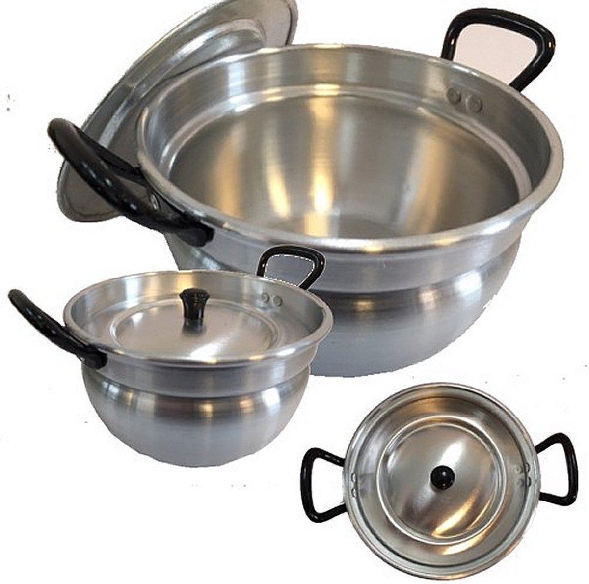 Hesmer Aluminium Pan met Handvaten 10 cm