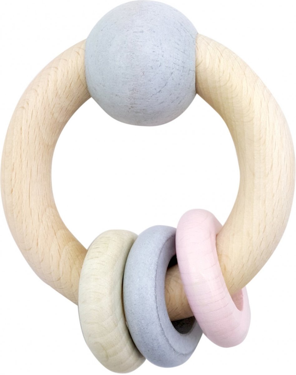 Hess rammelaar roze naturel