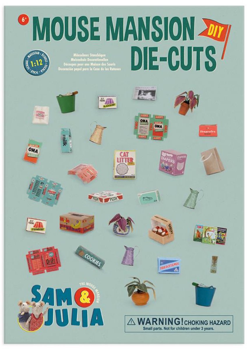 SAM EN JULIA Sam En Julia - Decoratievellen - Muizenhuis.