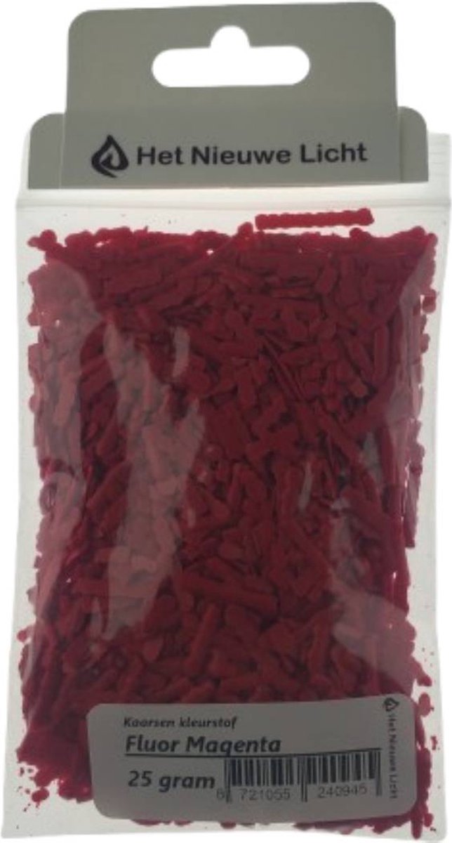   - Kaarsen kleurstof - FLUOR MAGENTA - 25 gram