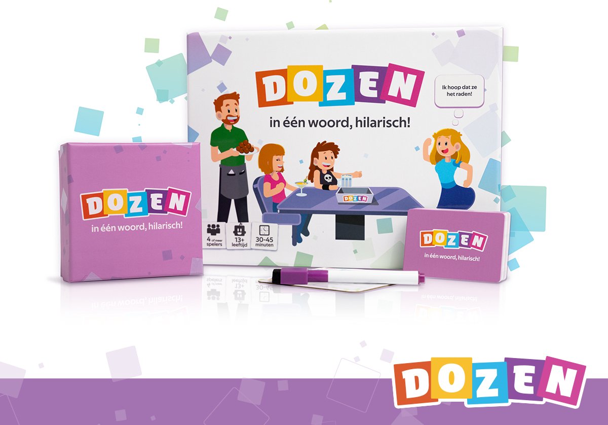 Bitterballen Games - Het Dozen Spel - bordspellen - party spel